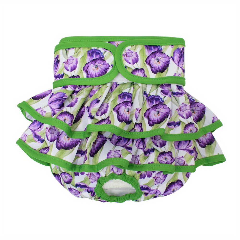 Comfort-Fit Washable Female Dog Diaper - Reusable, Breathable Pet Period & Heat Cycle Solution