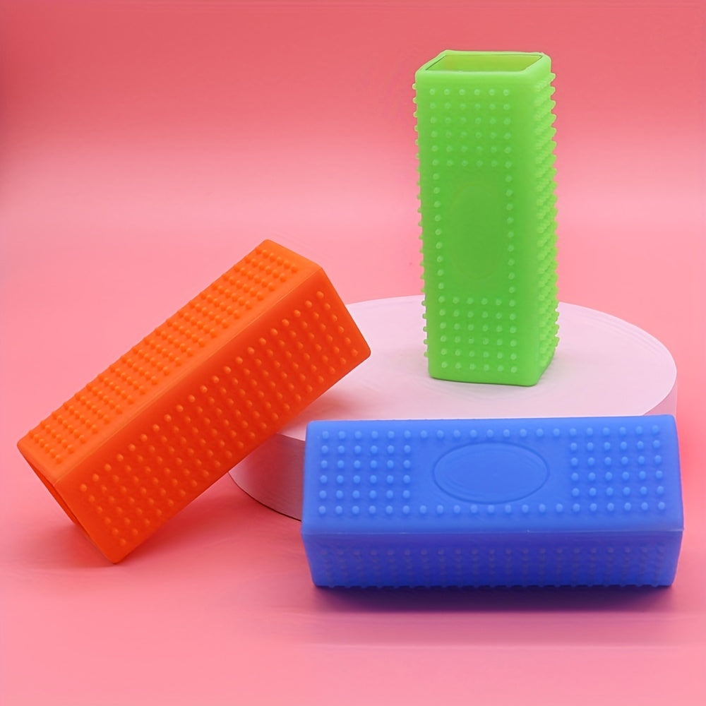 Eliminate Pet Hair Instantly with this Rubber Cleaner Brush - Perfect for Cars, Furniture & Carpets!