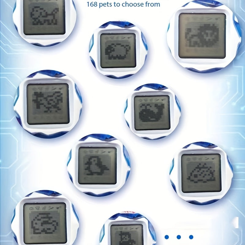 Bring Home The Excitement Of A Virtual Pet: Updated Collector's Edition Toy With Real-time 3D Pet Movement In A Shiny Aqua Blue Box! Christmas 、Halloween 、Thanksgiving Gifts!, gaming gift
