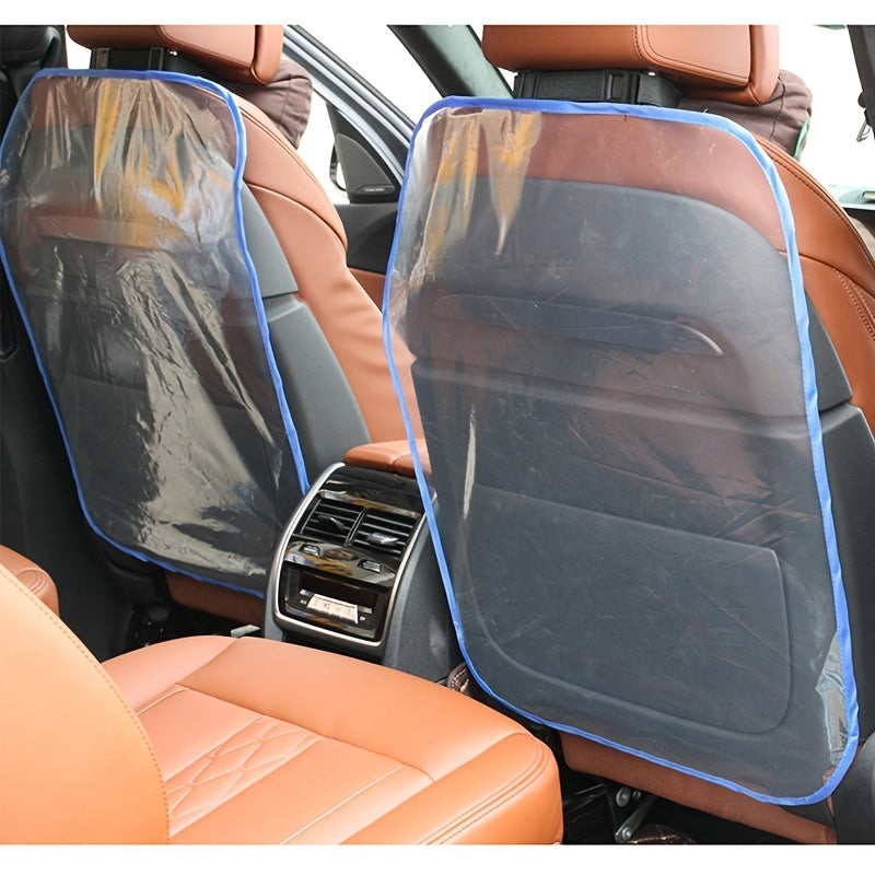Universal Fit Waterproof Car Seat Protector Mat - Stain-Resistant, Anti-Kick, Dirt and Mud Repellent, Durable Nylon Surface, Easy to Clean, No Filler, Perfect for Family and Pet Owners