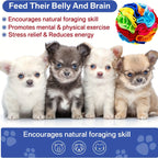 Interactive Snuffle Ball for Dogs, Small Breed Recommended, Durable Fabric, Non-Battery Operated, Pet Play Toy for Foraging and Sniffing
