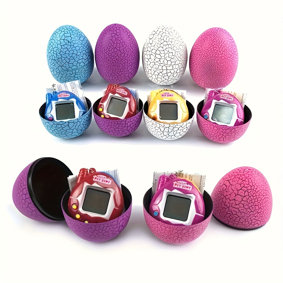 Bring Home The Excitement Of A Virtual Pet: Updated Collector's Edition Toy With Real-time 3D Pet Movement In A Shiny Aqua Blue Box! Christmas 、Halloween 、Thanksgiving Gifts!, gaming gift