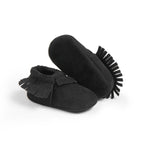 Adorable Tassel Moccasin Shoes for Baby Girls - Soft Sole, Lightweight