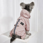 [Breathable Reflective Raincoat] Waterproof Breathable Reflective Pet Raincoat - Dog Jacket for Four-Legged Friends