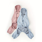[Breathable Reflective Raincoat] Waterproof Breathable Reflective Pet Raincoat - Dog Jacket for Four-Legged Friends